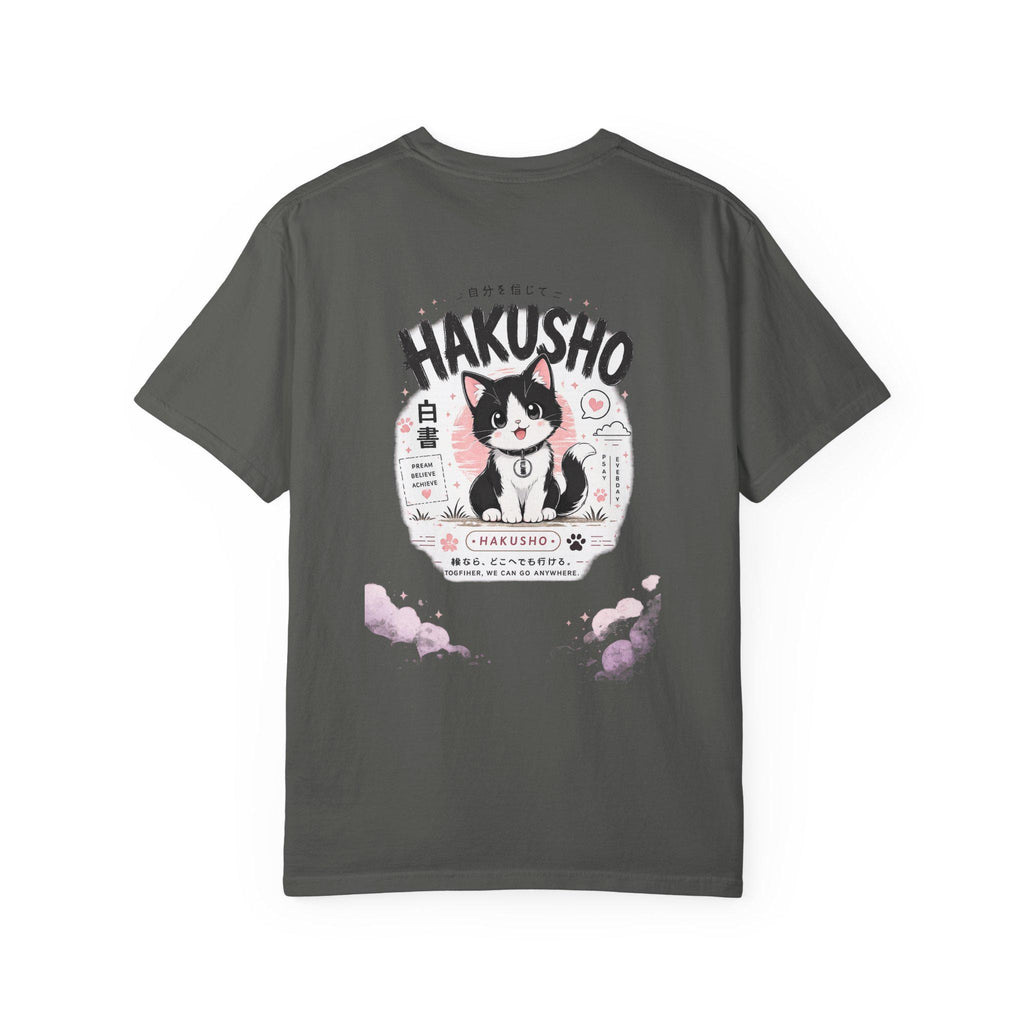 Hakusho Cat T-Shirt | Hand-Drawn Anime Illustration Tee
