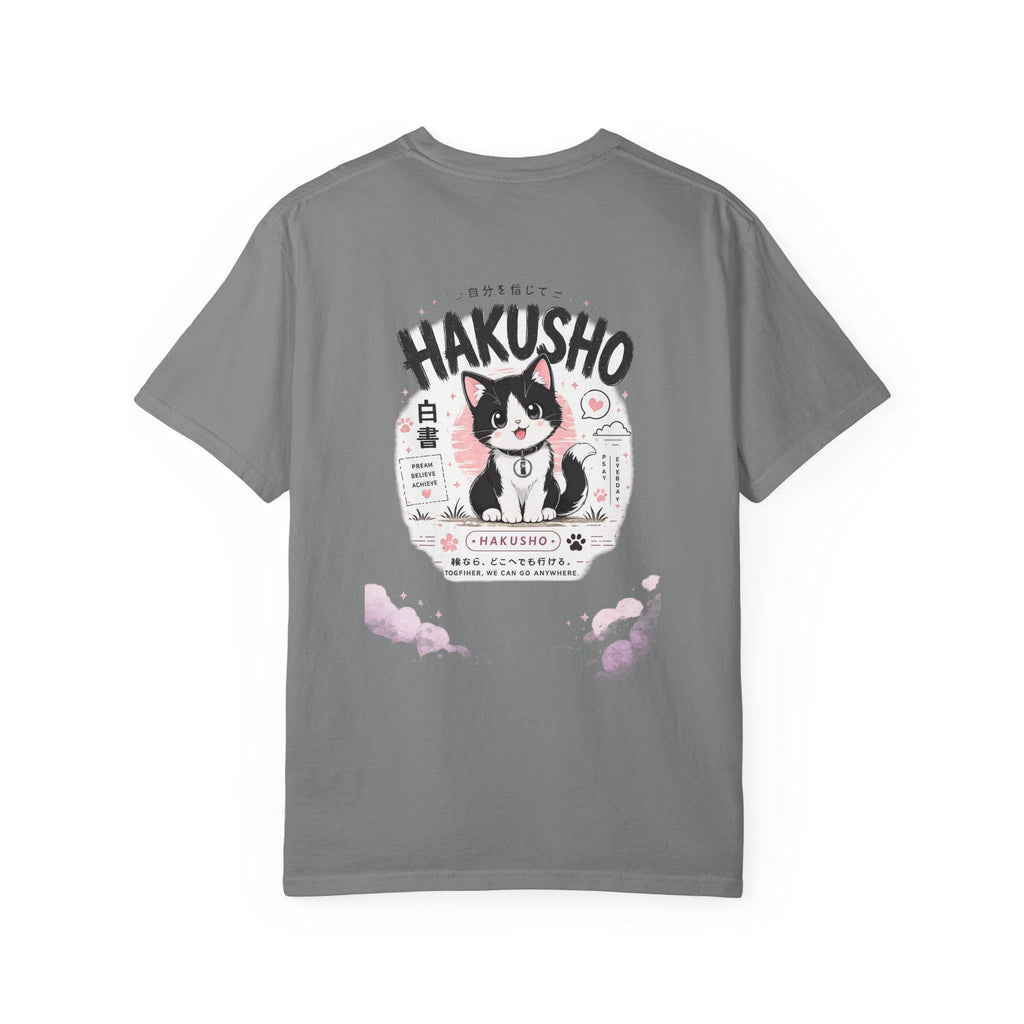 Hakusho Cat T-Shirt | Hand-Drawn Anime Illustration Tee