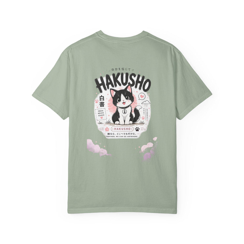 Hakusho Cat T-Shirt | Hand-Drawn Anime Illustration Tee