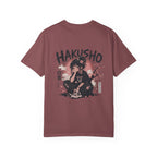 Hakusho Anime Character White T-shirt | Japanese Graphic Backprint