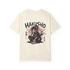 Hakusho Anime Character White T-shirt | Japanese Graphic Backprint