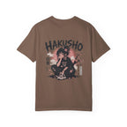 Hakusho Anime Character White T-shirt | Japanese Graphic Backprint