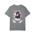 Hakusho Anime Girl T-Shirt | Kawaii Gothic Cat Illustration
