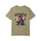 Hakusho Anime Character White T-shirt | Japanese Graphic Backprint