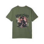 Hakusho Anime Character White T-shirt | Japanese Graphic Backprint