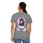 Hakusho Anime Girl T-Shirt | Kawaii Gothic Cat Illustration
